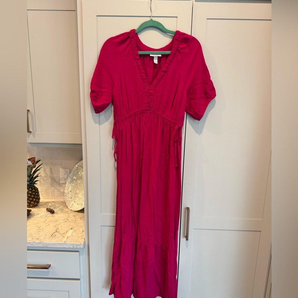 Ingrid And Isabel Pink Midi Dress